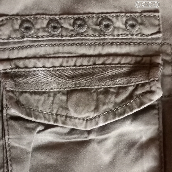 Army Green Zip-up Light Jacket - Picture 9 of 16